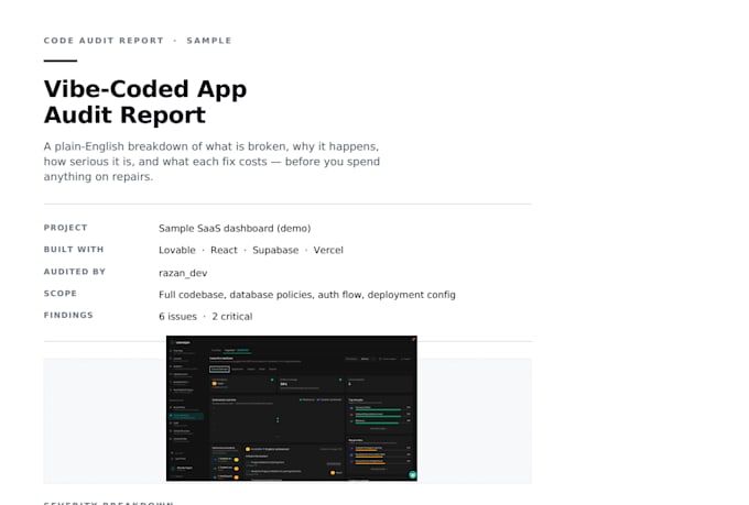 fix your vibe coded app and deploy it with lovable, bolt or replit